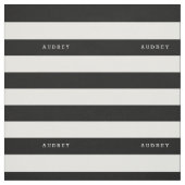 Aangepaste tekst en strips stof (Swatch)