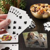 Aangepaste tekst en volledige verticale fototempla pokerkaarten (Insitu)