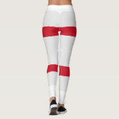 Aangepaste tekst Engeland Voetbalfan Leggings (Achterkant)