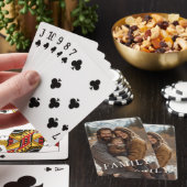 Aangepaste tekst familie foto pokerkaarten (Insitu)