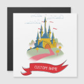 Aangepaste tekst Fantasy Castle (Voorkant / Achterkant)