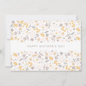 Aangepaste tekst Floral Confetti Beste Moederdag (Voorkant)