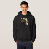 Aangepaste tekst Florida Flag & Flower Sinaasappel Hoodie (Voorkant volledig)