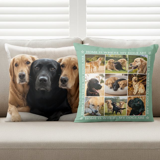 Aangepaste tekst foto collage huisdier hond liefde kussen (Creator heeft geüpload)