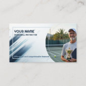 Aangepaste tekst & Foto Court Credibility Visitekaartje (Voorkant)