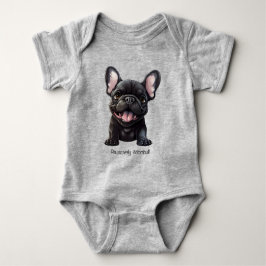 Aangepaste tekst 🐶Frenchie puppy Romper