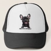 Aangepaste tekst 🐶Frenchie puppy Trucker Pet (Voorkant)