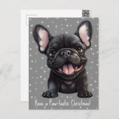 Aangepaste tekst 🐶Frenchie puppy Verjaardag Briefkaart (Voorkant / Achterkant)