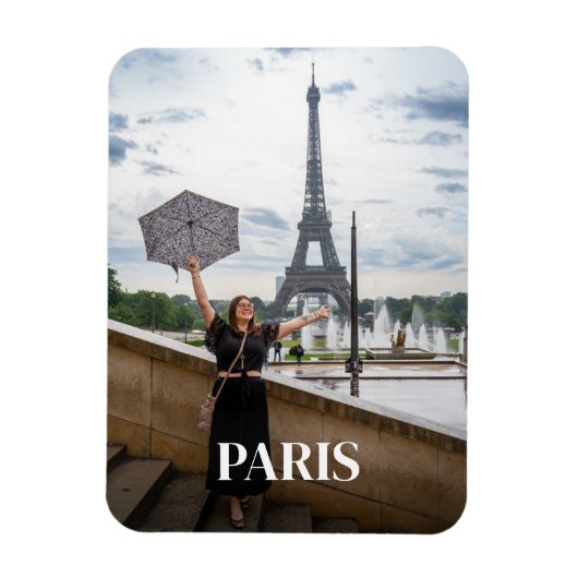 Aangepaste tekst gepersonaliseerde fotomagneet magneet (Verticaal)