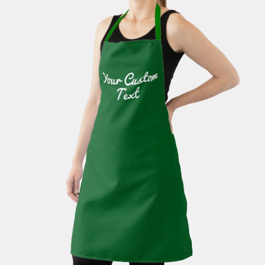 Aangepaste tekst gepersonaliseerde koken bakken BB Schort (Insitu)