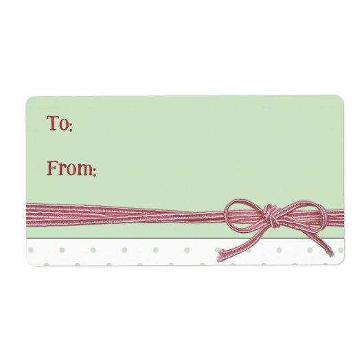 Aangepaste tekst geplaatst met een boog etiket (Voorkant)