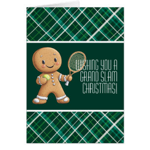🎾🎄Aangepaste tekst, Gingerbread Grand Slam