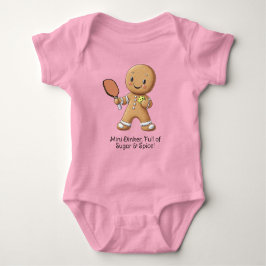 Aangepaste tekst Gingerbread Sweetie Romper