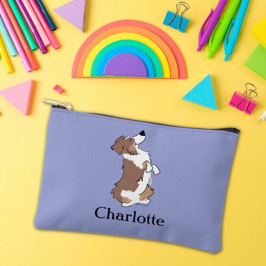 Aangepaste tekst Goede hond Aussie Fun ritssluitin Etui