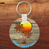 Aangepaste tekst Goede steekproeven alleen op zonn Sleutelhanger (Voorkant)