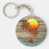 Aangepaste tekst Goede steekproeven alleen op zonn Sleutelhanger (Voorkant)