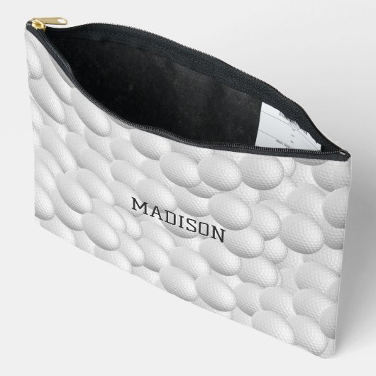 Aangepaste tekst golfballen etui (Open)
