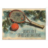 🎾🎄Aangepaste tekst, GRAND SLAM KERST! (Voorkant Horizontaal)