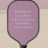 Aangepaste tekst Grappige oma Pickleball Paddle