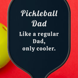 Aangepaste tekst Grappige papa Pickleball Paddle