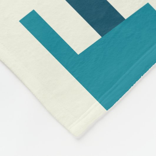 Aangepaste tekst Griekenland Fleece Deken (Hoek)