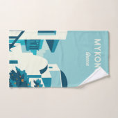 Aangepaste tekst Griekenland Handdoek (Handdoek)