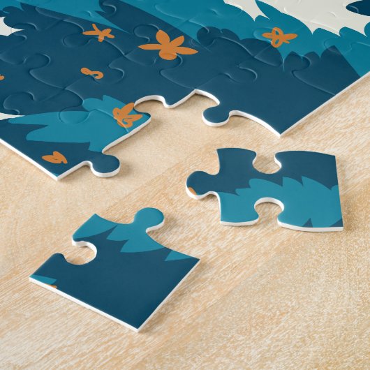 Aangepaste tekst Griekenland Legpuzzel (Zijkant)