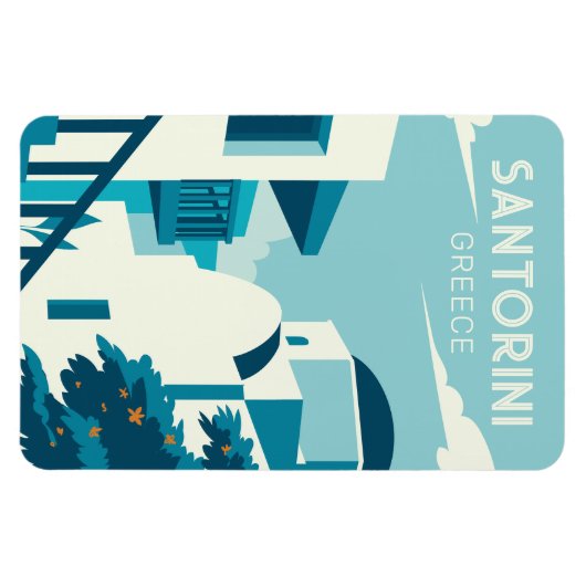 Aangepaste tekst Griekenland Magneet (Horizontaal)