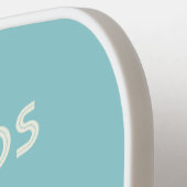 Aangepaste tekst Griekenland Pickleball Paddle (Links Detail)