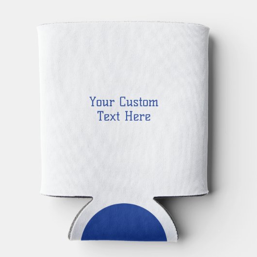 Aangepaste tekst Grieks patroon Evil Eye Nazar Blikjeskoeler (Achterkant)