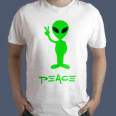 Aangepaste tekst Groen Man klein T-shirt