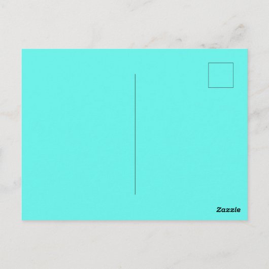 Aangepaste tekst Grote Zeeen schildpad Tropische b Briefkaart (Achterkant)