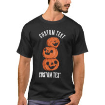 Aangepaste Tekst Halloween Gelukkige Pompoenen Per