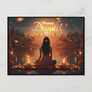 Aangepaste tekst 🤩 Happy Diwali Briefkaart