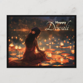 Aangepaste tekst 🤩 Happy Diwali Briefkaart
