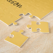Aangepaste tekst Happy Love Bees Legpuzzel (Zijkant)