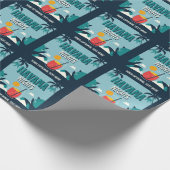 Aangepaste tekst "Havana Nights" Cadeaupapier (Hoek)