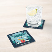 Aangepaste tekst "Havana Nights" Kartonnen Onderzetters (Insitu)