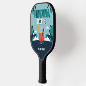 Aangepaste tekst "Havana Nights" Pickleball Paddle (Links)