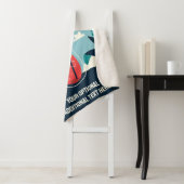 Aangepaste tekst "Havana Nights" Sherpa Deken (In situ)