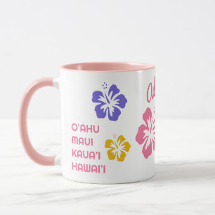 Aangepaste tekst Hawaii Eilanden Mok