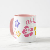 Aangepaste tekst Hawaii Eilanden Mok (Voorkant links)