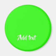 Aangepaste tekst heldergroen vlak