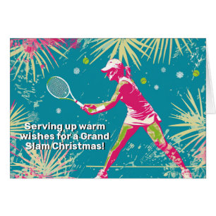 🎾🎄Aangepaste tekst, het opdienen van wat vakanti