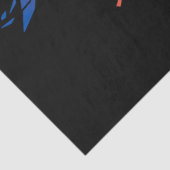Aangepaste Tekst Hier Stijl 18lb Tissuepapier (Detail)