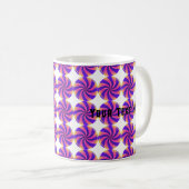 Aangepaste Tekst Hier Zoete Snoep Afbeelding Klass Koffiemok (Voorkant rechts)