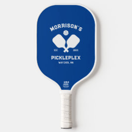 Aangepaste tekst Home Court Pickleball Paddle