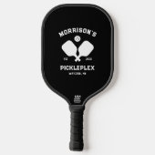 Aangepaste tekst Home Court Pickleball Paddle (Achterkant)