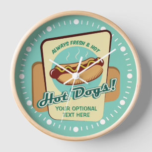 Aangepaste tekst Hot Dog