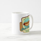 Aangepaste tekst Hot Dog Koffiemok (Voorkant rechts)